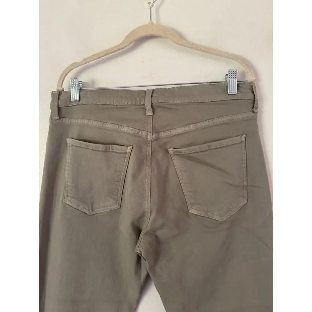 NWOT Citizens Of Humanity Adler Slim Straight Pants Agave Green Size 32x31